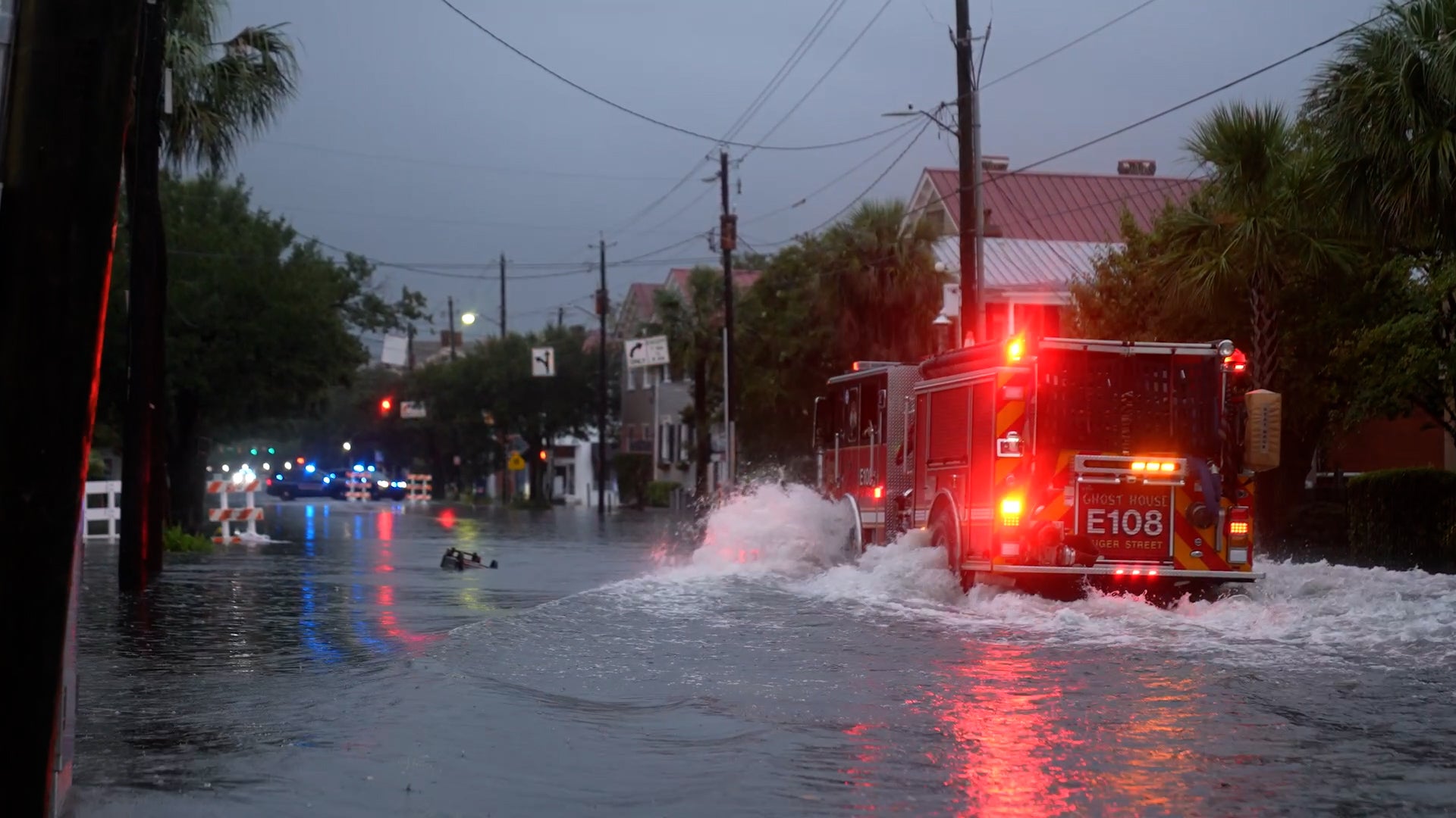Tropical Storm Debby Submerges Charleston Streets Videos from The